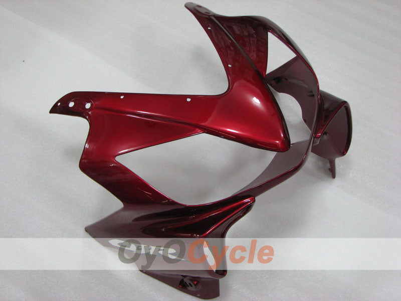 Kit de carénage à injection pour CBR600F4i 01-03 - Rouge, Gris - Style d'origine #OYO87904865