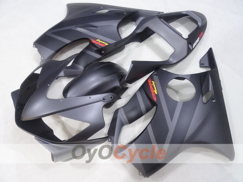 Kit de carénage à injection pour CBR600F4i 01-03 - Noir, Mat - Style d'origine #OYO87904867