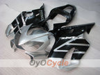 Kit de carénage à injection pour CBR600F4i 01-03 - Noir, Argent - Style d'origine #OYO87904868