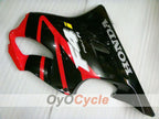 Kit de carénage à injection pour CBR600F4i 01-03 - Rouge, Noir, Rose - Style d'origine #OYO87904869