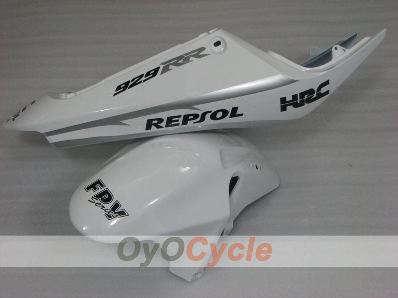 Kit de carénage à injection pour CBR900RR 929 00-01 - Blanc - Style d'origine #OYO87904874