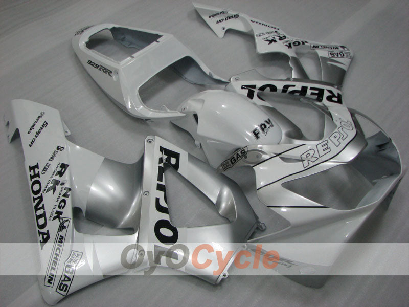 Kit de carénage à injection pour CBR900RR 929 00-01 - Blanc - Style d'origine #OYO87904874