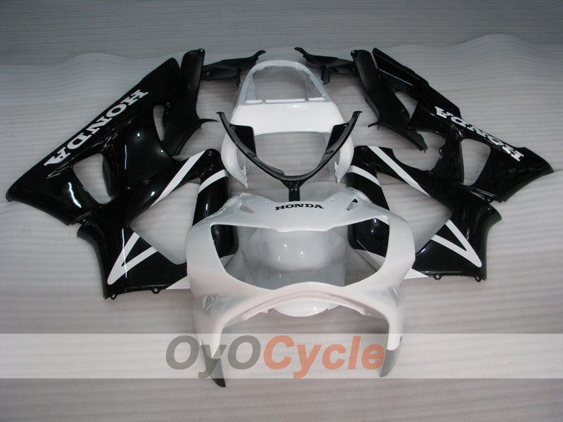 Kit de carénage à injection pour CBR900RR 929 00-01 - Blanc, Noir - Style d'origine #OYO87904875