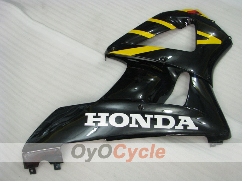 Kit de carénage à injection pour CBR900RR 929 00-01 - Jaune, Noir - Style d'origine #OYO87904876