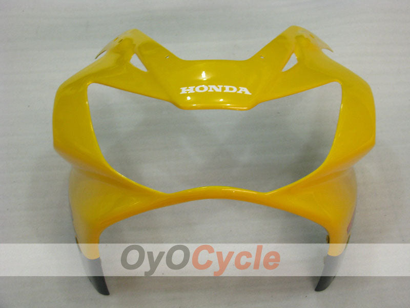 Kit de carénage à injection pour CBR900RR 929 00-01 - Jaune, Noir - Style d'origine #OYO87904876