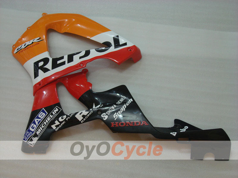 Kit de carénage à injection pour CBR900RR 929 00-01 - Jaune, Noir - MICHELIN, Repsol #OYO87904877