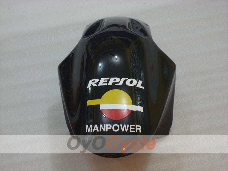 Kit de carénage à injection pour CBR900RR 929 00-01 - Jaune, Noir - MICHELIN, Repsol #OYO87904877