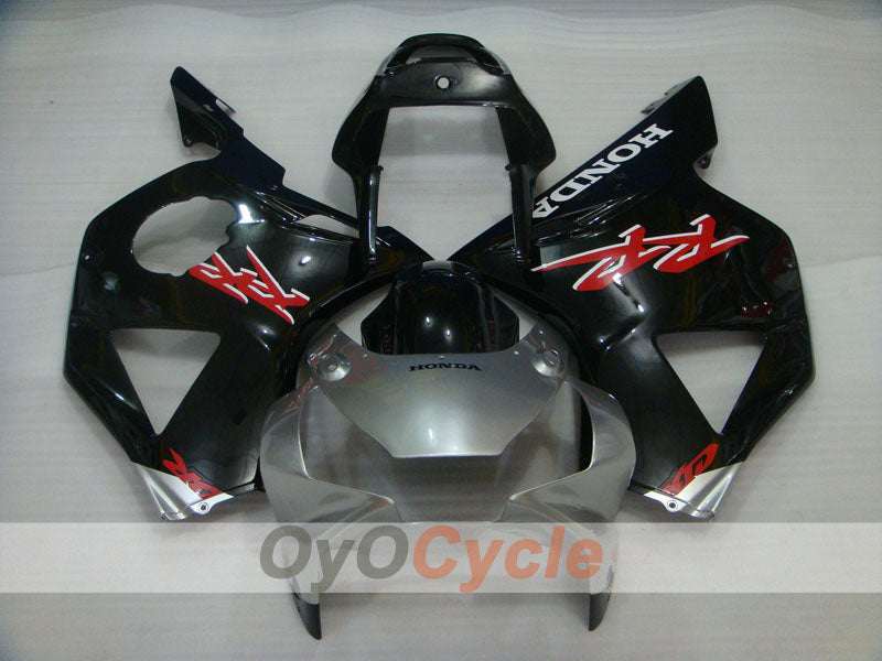 Kit de carénage à injection pour CBR900RR 954 02-03 - Noir, Argent - Style usine #OYO87904880