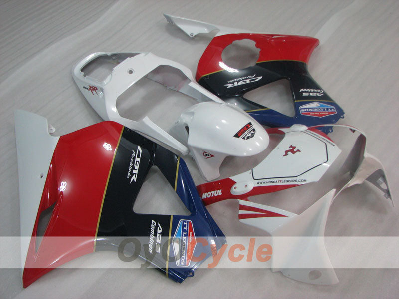 Kit de carénage à injection pour CBR900RR 954 02-03 - Rouge, Blanc, Noir - MOTUL #OYO87904882