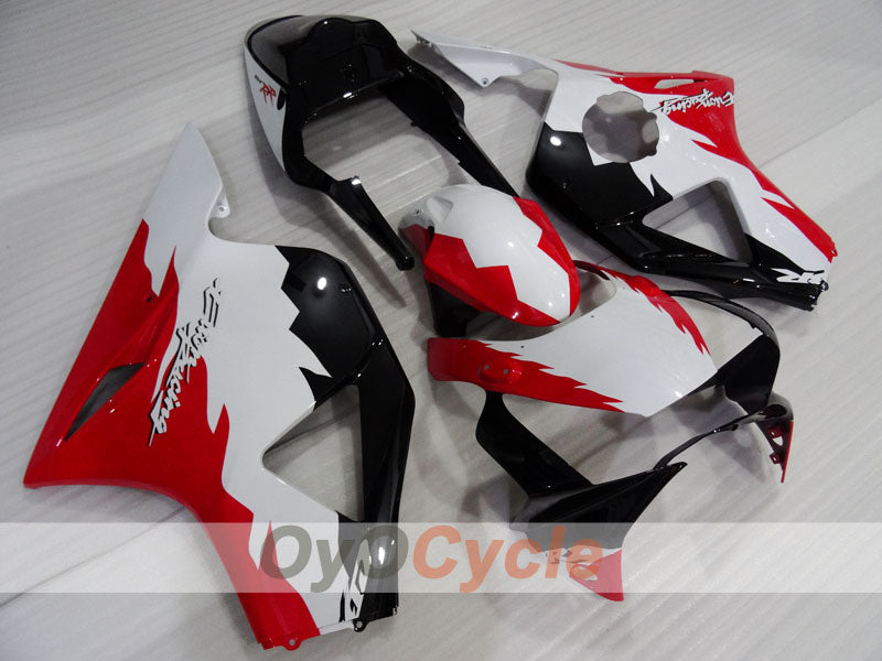 Kit de carénage à injection pour CBR900RR 954 02-03 - Rouge, Blanc, Noir - Erion Racing #OYO87904884 Image secondaire du produit