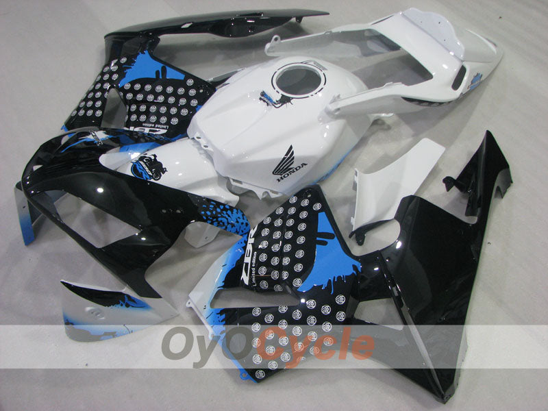 Kit de carénage à injection pour CBR600RR 03-04 - Blanc, Noir - Personnalisation #OYO87904888