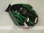 Kit de carénage à injection pour CBR600RR 03-04 - Vert, noir - Flamme #OYO87904889