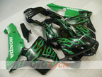 Kit de carénage à injection pour CBR600RR 03-04 - Vert, noir - Flamme #OYO87904889