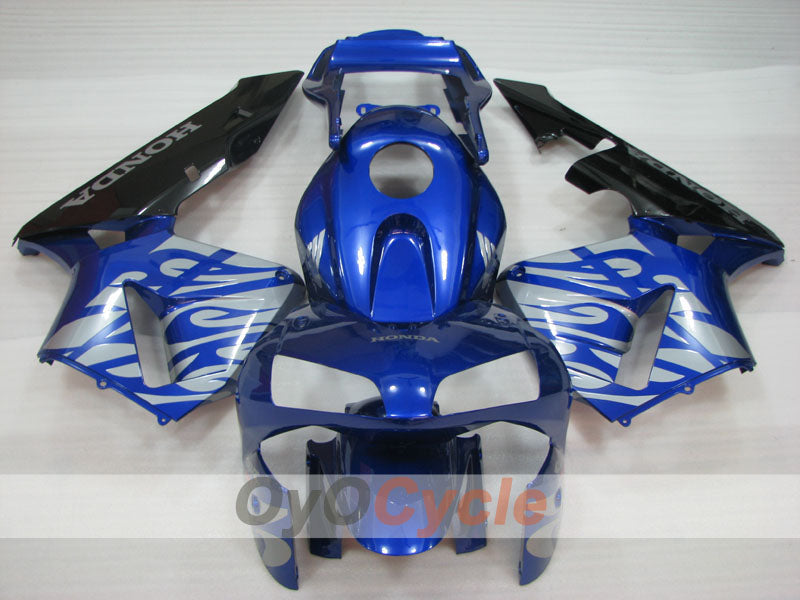 Kit de carénage à injection pour CBR600RR 03-04 - Bleu, noir - Style d'origine #OYO87904890