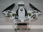Kit de carénage à injection pour CBR600RR 03-04 - Blanc, noir - Style d'origine #OYO87904892
