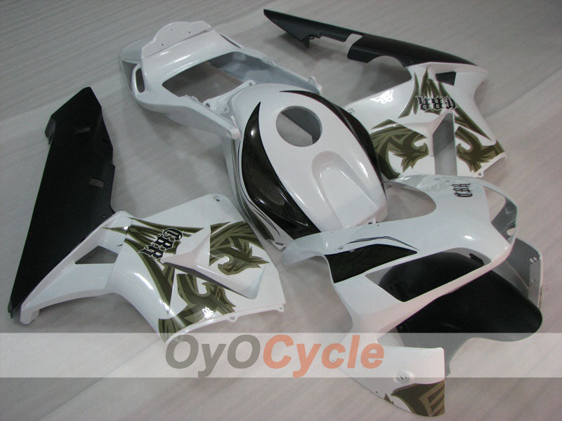 Kit de carénage à injection pour CBR600RR 03-04 - Blanc, noir - Style d'origine #OYO87904892 Image principale du produit