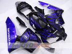 Kit de carénage à injection pour CBR600RR 03-04 - Bleu, noir - Flamme #OYO87904894