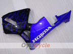 Kit de carénage à injection pour CBR600RR 03-04 - Bleu, noir - Flamme #OYO87904894
