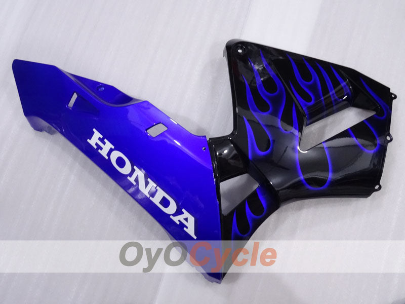 Kit de carénage à injection pour CBR600RR 03-04 - Bleu, noir - Flamme #OYO87904894