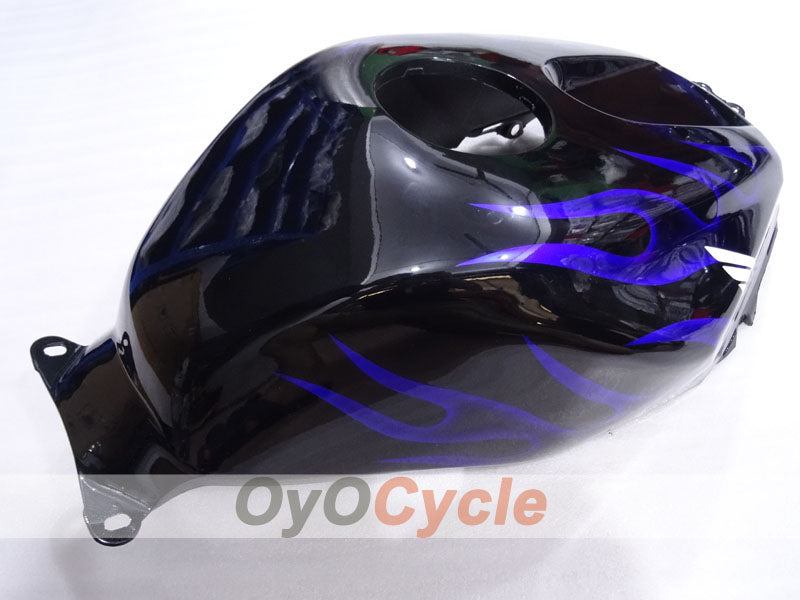 Kit de carénage à injection pour CBR600RR 03-04 - Bleu, noir - Flamme #OYO87904894