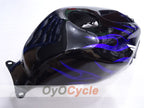 Kit de carénage à injection pour CBR600RR 03-04 - Bleu, noir - Flamme #OYO87904894
