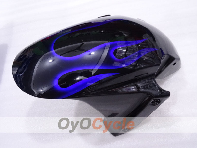 Kit de carénage à injection pour CBR600RR 03-04 - Bleu, noir - Flamme #OYO87904894