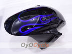 Kit de carénage à injection pour CBR600RR 03-04 - Bleu, noir - Flamme #OYO87904894