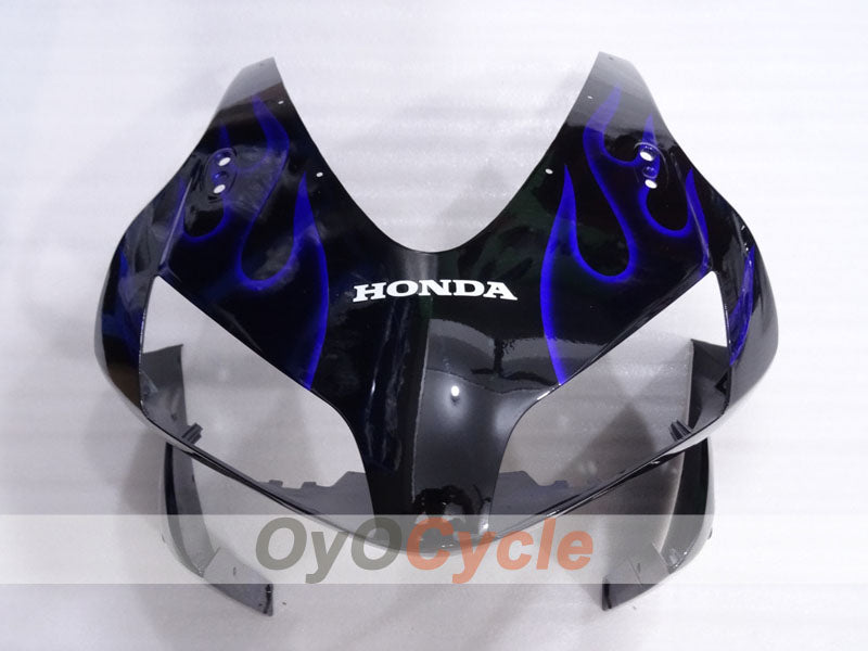 Kit de carénage à injection pour CBR600RR 03-04 - Bleu, noir - Flamme #OYO87904894