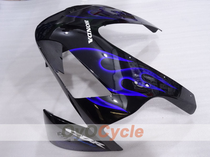 Kit de carénage à injection pour CBR600RR 03-04 - Bleu, noir - Flamme #OYO87904894