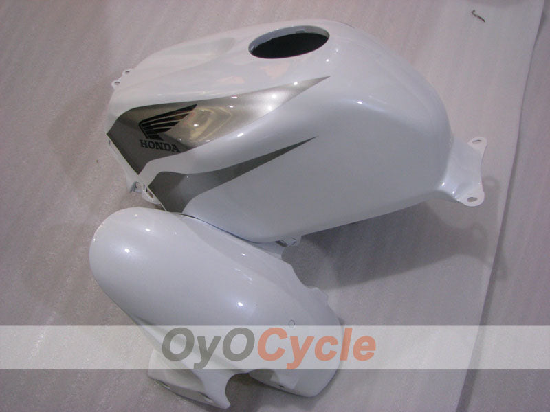 Kit de carénage à injection pour CBR600RR 03-04 - Blanc, noir - Style d'origine #OYO87904896