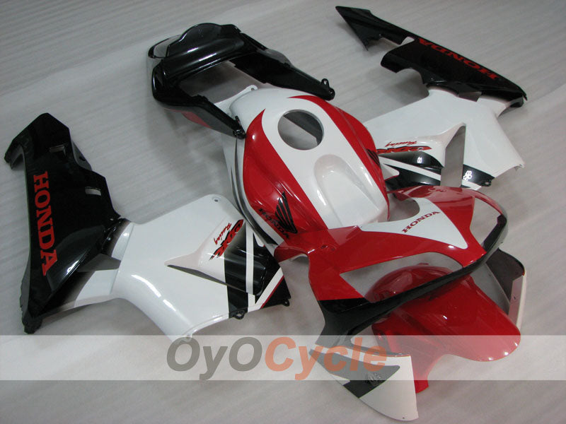 Kit de carénage à injection pour CBR600RR 03-04 - Rouge, blanc - Erion Racing #OYO87904897 Image principale du produit