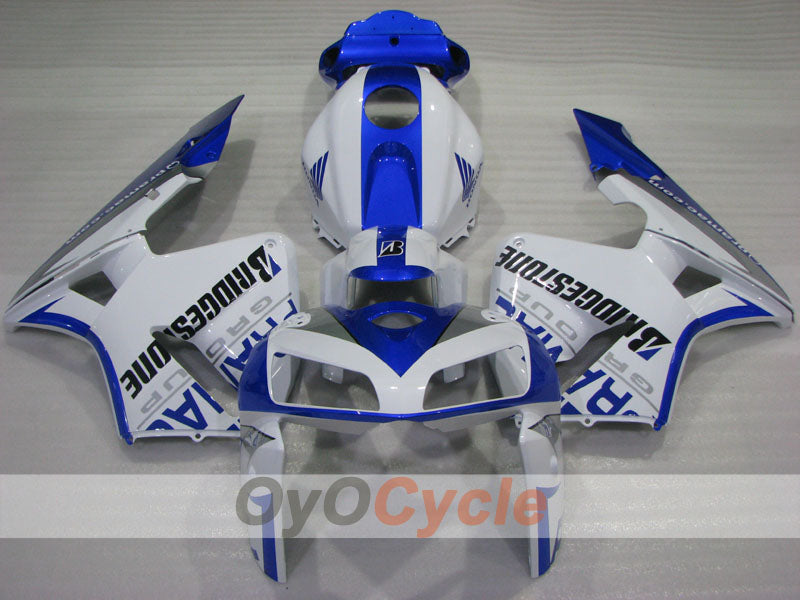 Kit de carénage à injection pour CBR600RR 03-04 - Bleu, blanc - PRAMAC #OYO87904898 Image secondaire du produit