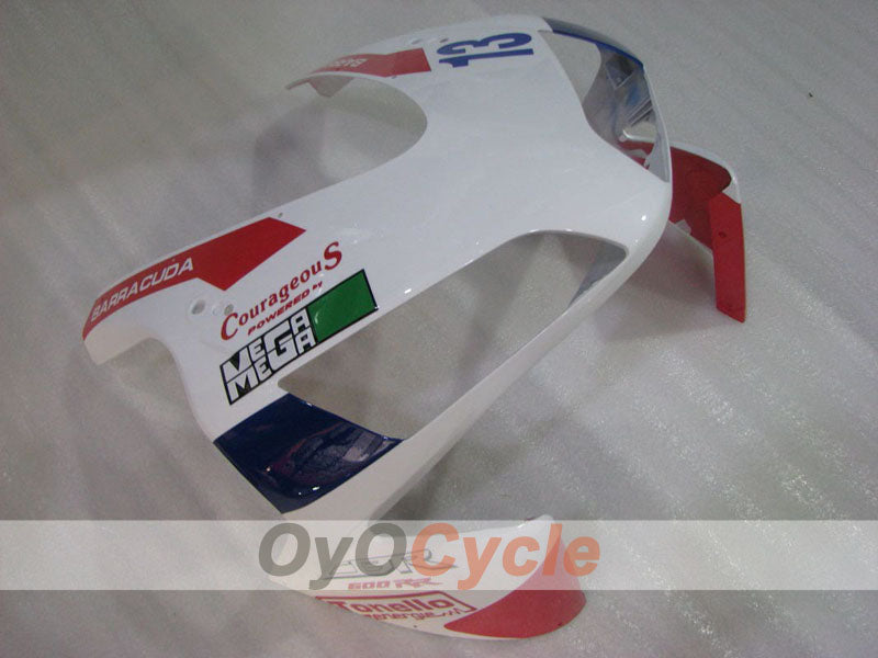 Kit de carénage à injection pour CBR600RR 03-04 - Rouge, blanc - PATA #OYO87904900