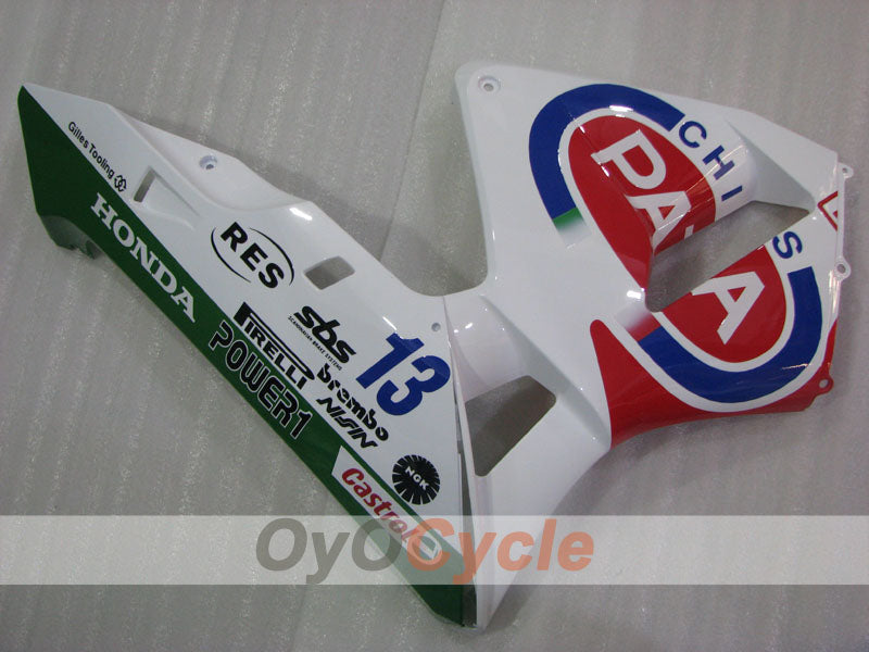 Kit de carénage à injection pour CBR600RR 03-04 - Rouge, blanc - PATA #OYO87904900