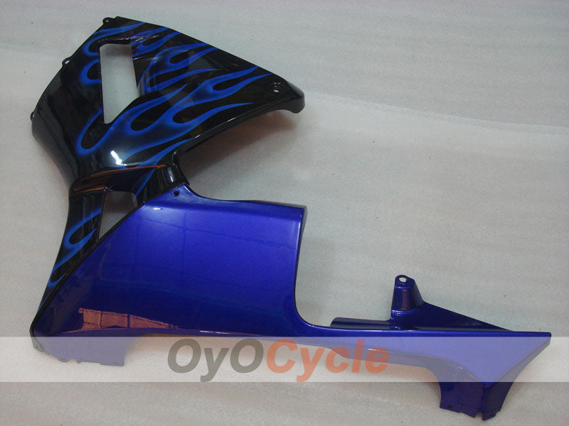 Kit de carénage à injection pour CBR600RR 03-04 - Bleu, noir - Flamme #OYO87904903