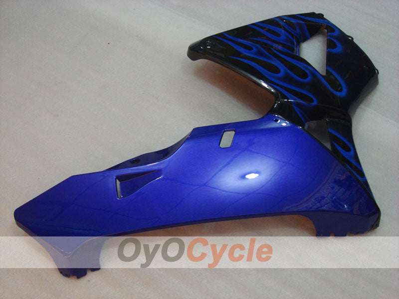 Kit de carénage à injection pour CBR600RR 03-04 - Bleu, noir - Flamme #OYO87904903
