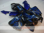 Kit de carénage à injection pour CBR600RR 03-04 - Bleu, noir - Flamme #OYO87904903