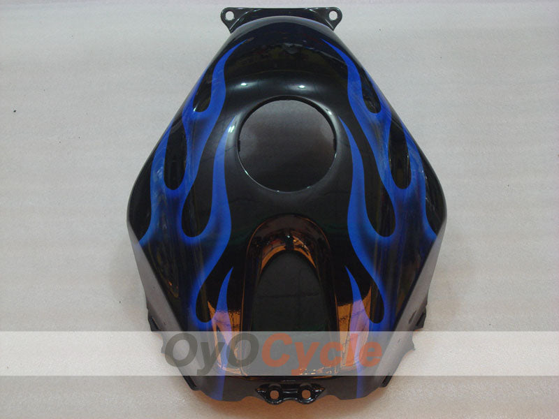 Kit de carénage à injection pour CBR600RR 03-04 - Bleu, noir - Flamme #OYO87904903