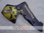 Kit de carénage à injection pour CBR600RR 03-04 - Noir, mat - Style d'origine #OYO87904906