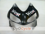 Kit de carénage à injection pour CBR600RR 03-04 - Blanc, noir - West #OYO87904908
