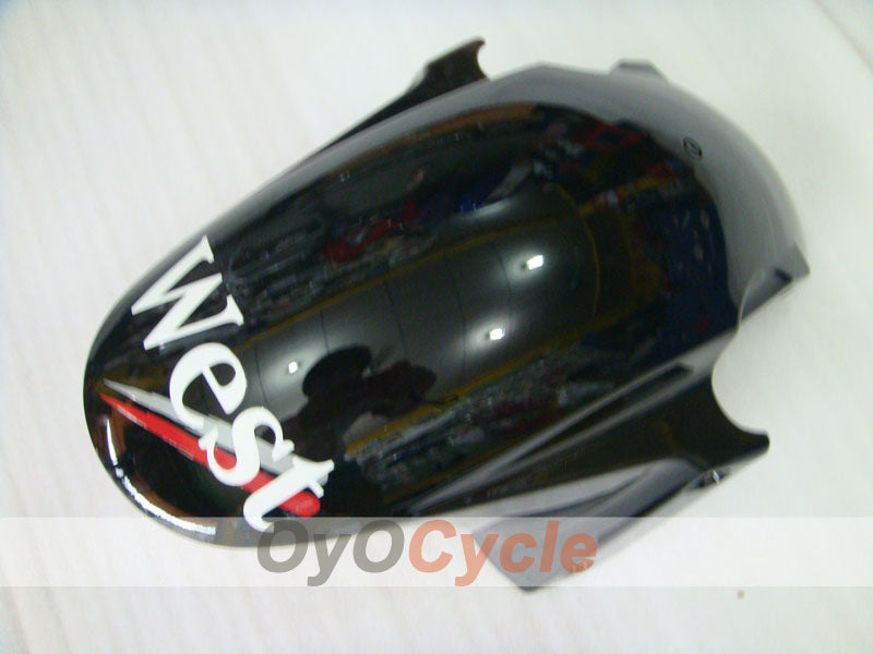 Kit de carénage à injection pour CBR600RR 03-04 - Blanc, noir - West #OYO87904908