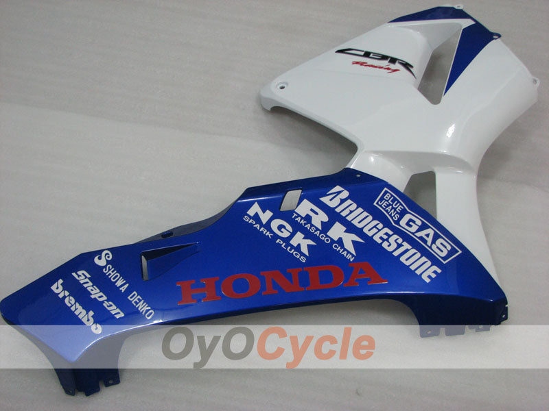 Kit de carénage à injection pour CBR600RR 03-04 - Bleu, blanc - Style d'origine #OYO87904909