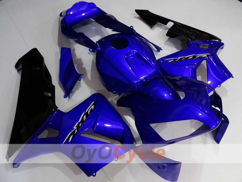 Kit de carénage à injection pour CBR600RR 03-04 - Bleu, noir - Style d'origine #OYO87904912