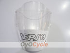 Kit de carénage à injection pour CBR600RR 03-04 - Blanc, argenté - Repsol #OYO87904913