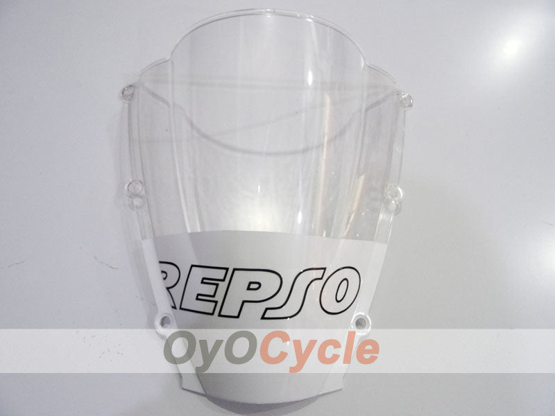 Kit de carénage à injection pour CBR600RR 03-04 - Blanc, argenté - Repsol #OYO87904913