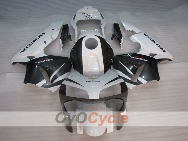 Kit de carénages injectés pour CBR600RR 05-06 - Blanc, noir - Style d'origine #OYO87904917 Image secondaire du produit