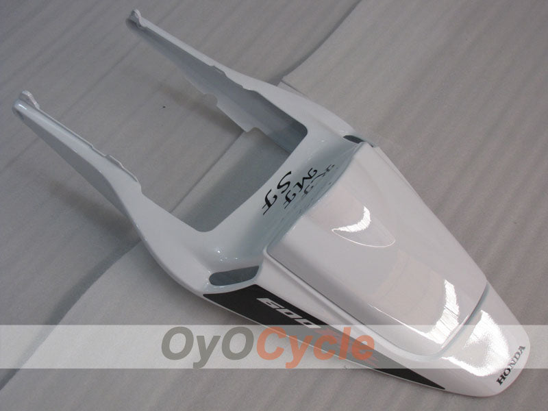 Kit de carénages injectés pour CBR600RR 05-06 - Blanc, noir - Style d'origine #OYO87904917