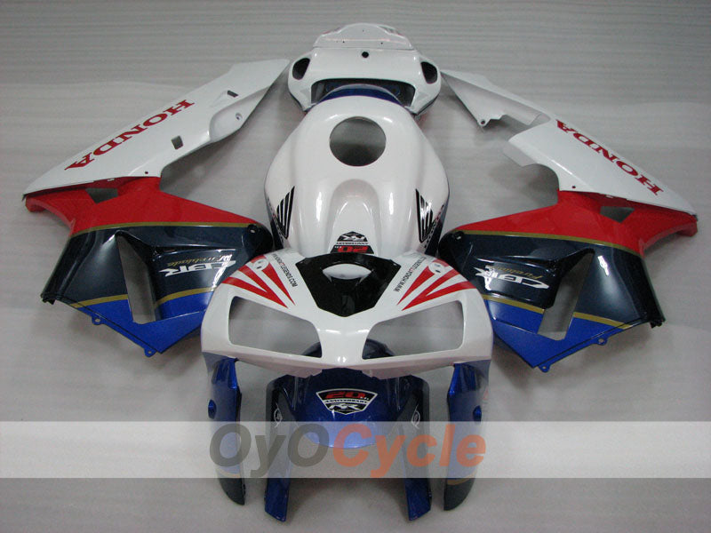 Kit de carénages injectés pour CBR600RR 05-06 - Rouge, blanc, noir - Repsol #OYO87904919