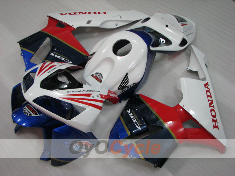 Kit de carénages injectés pour CBR600RR 05-06 - Rouge, blanc, noir - Repsol #OYO87904919