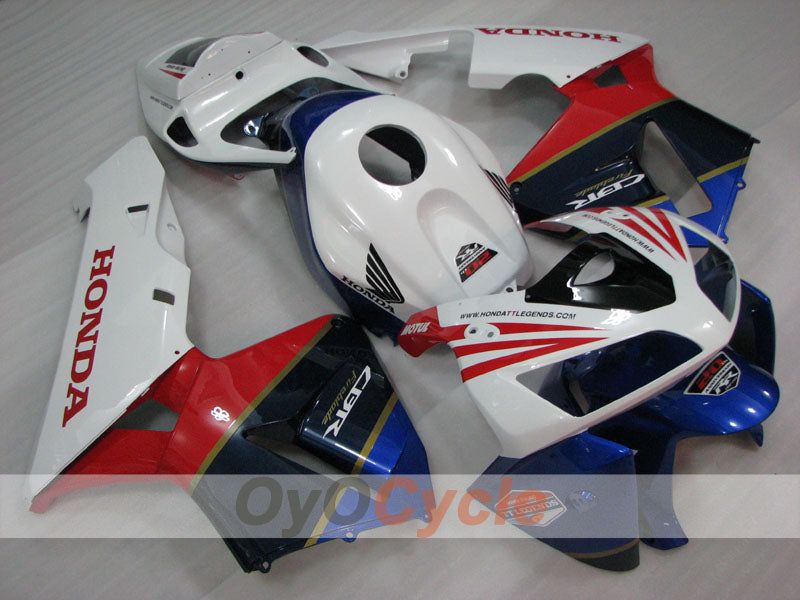 Kit de carénages injectés pour CBR600RR 05-06 - Rouge, blanc, noir - Repsol #OYO87904919